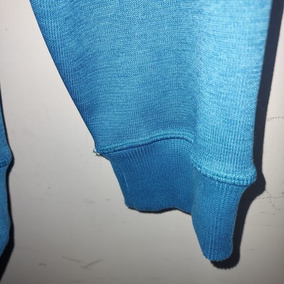 Under Armour Men's Pullover XL Storm Coldgear 1/4 Zip Fleece Sweater Blue - Picture 3 of 8